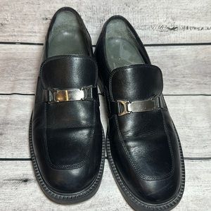 Bostonian Strada Made in Italy Black Loafers Size 8‎